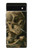 S3358 Vincent Van Gogh Skeleton cigarette Etui Coque Housse pour Google Pixel 6a