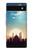 S3502 Coucher de soleil islamique Etui Coque Housse pour Google Pixel 6a