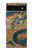 S3541 Peinture Dragon Nuage Etui Coque Housse pour Google Pixel 6a