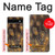 S3691 Plume de paon d'or Etui Coque Housse pour Google Pixel 6a