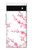 S3707 Fleur de cerisier rose fleur de printemps Etui Coque Housse pour Google Pixel 6a