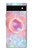 S3709 Galaxie rose Etui Coque Housse pour Google Pixel 6a