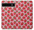 S3719 Modèle de fraise Etui Coque Housse pour Google Pixel 6a