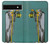 S3741 Carte de tarot l'ermite Etui Coque Housse pour Google Pixel 6a