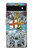 S3743 Carte de tarot le jugement Etui Coque Housse pour Google Pixel 6a