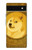 S3826 Dogecoin Shiba Etui Coque Housse pour Google Pixel 6a
