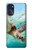 S1377 Océan tortue de mer Etui Coque Housse pour Motorola Moto G (2022)