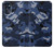 S2959 Marine Bleu Camo camouflage Etui Coque Housse pour Motorola Moto G (2022)