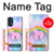 S3070 Arc en ciel pastel ciel Licorne Etui Coque Housse pour Motorola Moto G (2022)