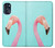 S3708 Flamant rose Etui Coque Housse pour Motorola Moto G (2022)