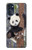 S3793 Peinture de neige mignon bébé panda Etui Coque Housse pour Motorola Moto G (2022)