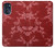 S3817 Motif de fleurs de cerisier floral rouge Etui Coque Housse pour Motorola Moto G (2022)