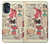 S3820 Poupée de papier de mode de cow-girl vintage Etui Coque Housse pour Motorola Moto G (2022)