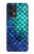 S3047 Vert Sirène écailles de poisson Etui Coque Housse pour OnePlus Nord CE 2 Lite 5G