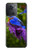 S1565 Oiseau bleu de bonheur Bleu Oiseau Etui Coque Housse pour OnePlus 10R