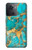 S2906 Aqua Turquoise Pierre Etui Coque Housse pour OnePlus 10R