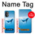 S0843 Baleine bleue Etui Coque Housse pour OnePlus Nord N20 5G