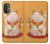 S1217 Maneki Neko Lucky Cat Etui Coque Housse pour OnePlus Nord N20 5G