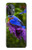 S1565 Oiseau bleu de bonheur Bleu Oiseau Etui Coque Housse pour OnePlus Nord N20 5G