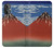 S2390 Katsushika Hokusai Fuji Rouge Etui Coque Housse pour OnePlus Nord N20 5G