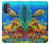 S2568 Mer Poissons marins Coraux Sous-marine Océan Etui Coque Housse pour OnePlus Nord N20 5G