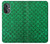 S2704 Vert poisson échelle motif graphique Etui Coque Housse pour OnePlus Nord N20 5G