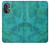 S3147 Aqua Marbre Pierre Etui Coque Housse pour OnePlus Nord N20 5G