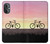 S3252 vélo Coucher de soleil Etui Coque Housse pour OnePlus Nord N20 5G