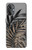 S3692 Feuilles de palmier gris noir Etui Coque Housse pour OnePlus Nord N20 5G