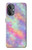 S3706 Arc-en-ciel pastel Galaxy Pink Sky Etui Coque Housse pour OnePlus Nord N20 5G