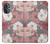 S3716 Motif floral rose Etui Coque Housse pour OnePlus Nord N20 5G
