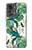 S3697 Oiseaux de la vie des feuilles Etui Coque Housse pour OnePlus Nord 2T