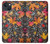 S3889 feuille d'érable Etui Coque Housse pour iPhone 13 mini