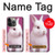 S3870 Mignon bébé lapin Etui Coque Housse pour iPhone 13 Pro Max