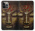 S3874 Symbole Ohm du visage de Bouddha Etui Coque Housse pour iPhone 13 Pro Max