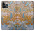 S3875 Tapis vintage en toile Etui Coque Housse pour iPhone 13 Pro Max