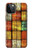 S3861 Bloc de conteneur coloré Etui Coque Housse pour iPhone 12, iPhone 12 Pro
