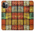S3861 Bloc de conteneur coloré Etui Coque Housse pour iPhone 12, iPhone 12 Pro