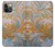 S3875 Tapis vintage en toile Etui Coque Housse pour iPhone 12, iPhone 12 Pro