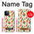 S3883 Motif de fruits Etui Coque Housse pour iPhone 12, iPhone 12 Pro