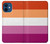 S3887 Drapeau de la fierté lesbienne Etui Coque Housse pour iPhone 12 mini