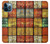 S3861 Bloc de conteneur coloré Etui Coque Housse pour iPhone 12 Pro Max