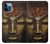 S3874 Symbole Ohm du visage de Bouddha Etui Coque Housse pour iPhone 12 Pro Max