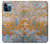 S3875 Tapis vintage en toile Etui Coque Housse pour iPhone 12 Pro Max