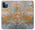 S3875 Tapis vintage en toile Etui Coque Housse pour iPhone 12 Pro Max