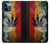 S3890 Drapeau Rasta Reggae Fumée Etui Coque Housse pour iPhone 12 Pro Max