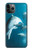 S3878 Dauphin Etui Coque Housse pour iPhone 11 Pro