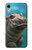 S3871 mignon, bébé, hippopotame, hippopotame Etui Coque Housse pour iPhone XR