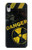 S3891 Risque nucléaire Danger Etui Coque Housse pour iPhone XR