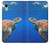 S3898 Tortue de mer Etui Coque Housse pour iPhone XR